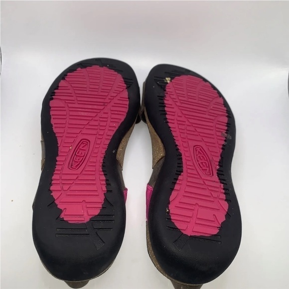 KEEN Dauntless Leather Strappy Sandals Size 8  Good Preowned Condition - Picture 3 of 5